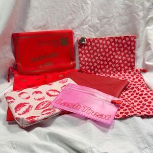 ipsy Red and Pink Accessory Set